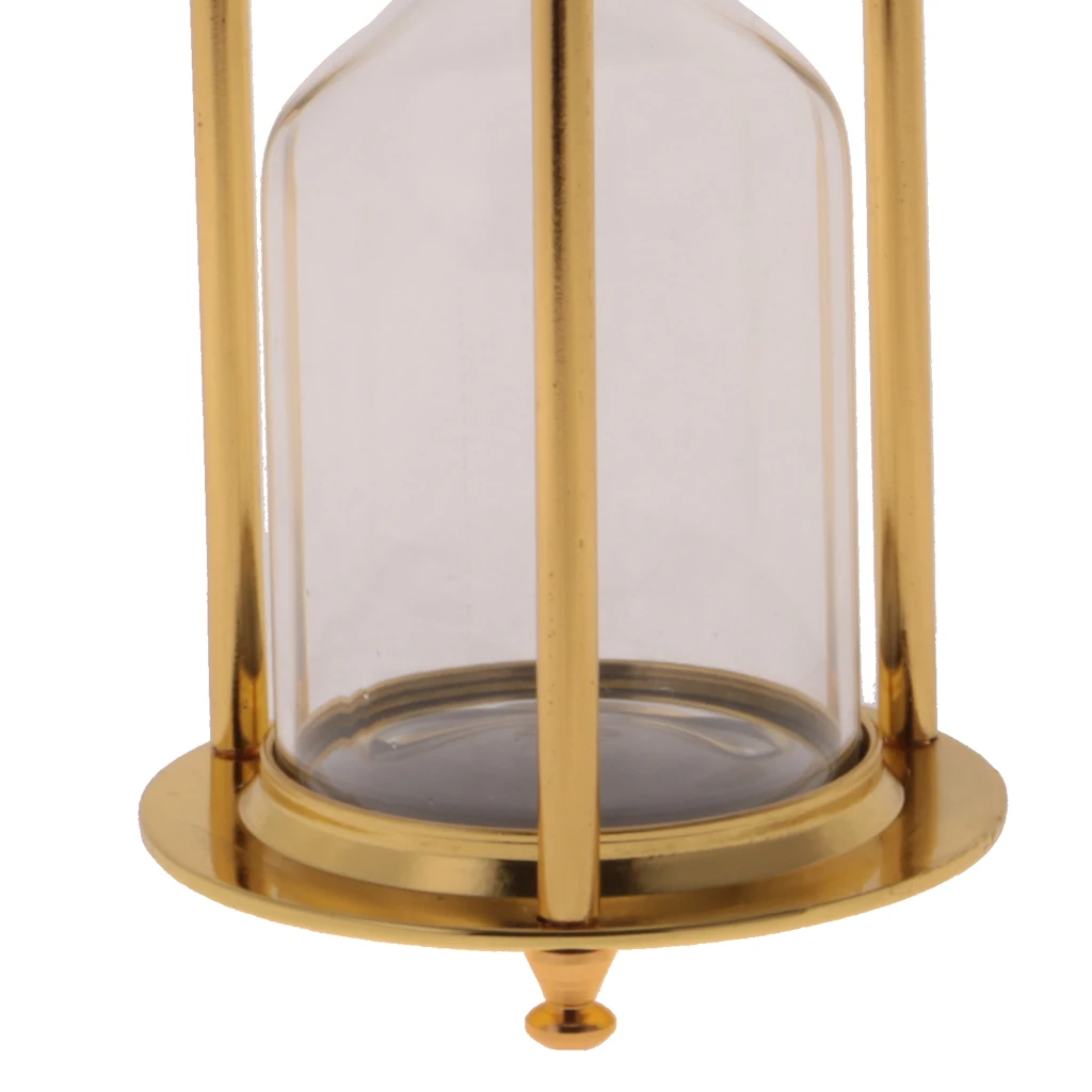 3 style Retro Metal Frame Empty Hourglass Sandglass Sand Timer Home Decor Kids Science Early learning Toys Set