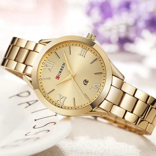 2018 New CURREN Luxury Women Watch Top Brand Fashion Gold Design Bracelet Watche 2018 New CURREN Luxury Women Watch Top Brand Fashion Gold Design Bracelet Watche