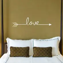 Love Arrow Decal Living Room Bedroom Vinyl Carving Wall Decal Sticker