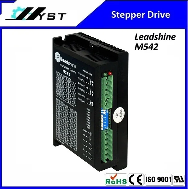 Лучшая цена! Leadshine Драйвер шагового двигателя DM542 2 фазный цифровой шаговый привод