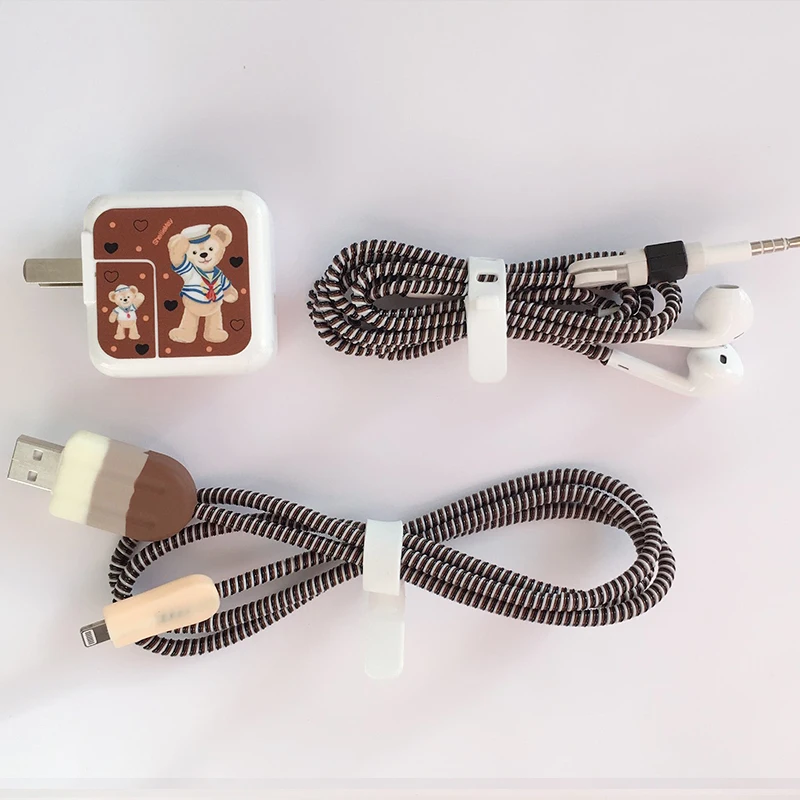 2018 новый кабель для сматывания данных с героями мультфильмов USB передачи набор