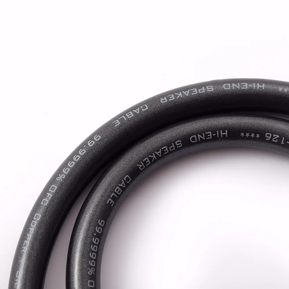Кабель для колонок MPS 99.99997% OFC + с посеребренным покрытием аудиопровод Hi Fi CD плеера