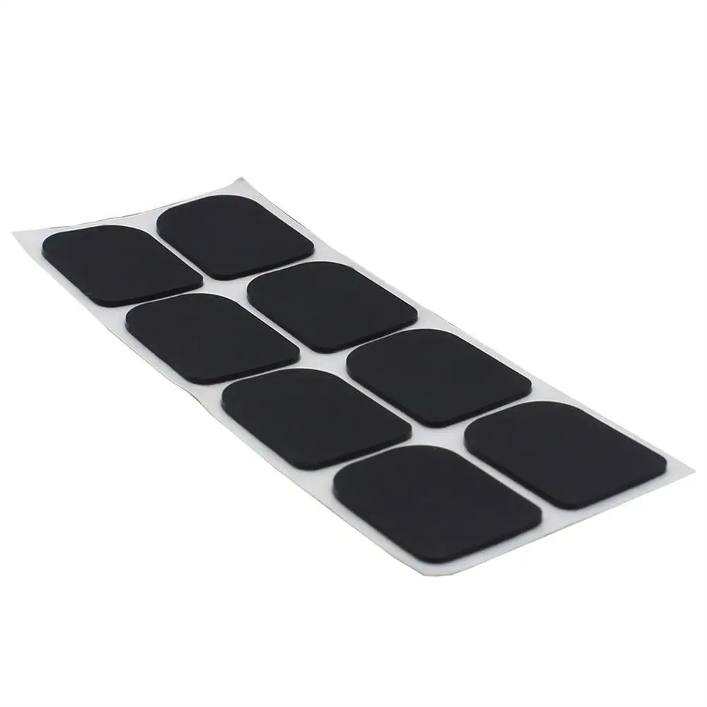 

SLADE 8pcs Alto/Tenor Soprano Saxophone Sax Flute Clarinet Mouthpiece Patches Pads Cushions Black Transparent Silicone 0.3/0.8mm