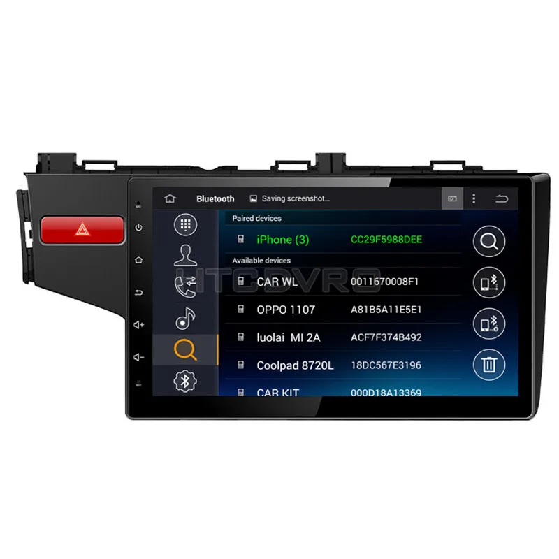 Excellent YMODVHT 10.1inch Octa Core 4GB+32GB Android 9.0 Car DVD Player for Honda FIT / JAZZ 2014- Radio Stereo GPS Navigation 4