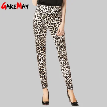 

Garemay Sexy Leopard Printed High Waisted leggings Women Multicolor Slim Ladies leopard Leggings Athleisure Push Up Legins Mujer