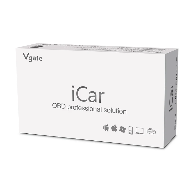 Диагностический инструмент для Android Torque Vgate iCar2 Bluetooth OBD2 сканер инструмент Icar 2 код считыватель Мини elm327 vgate сканер