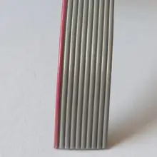 10P 12 14 16 20 26 34 40PIN FC серый параллельный плоский кабель провода 1,27 мм 10 м/1 лот