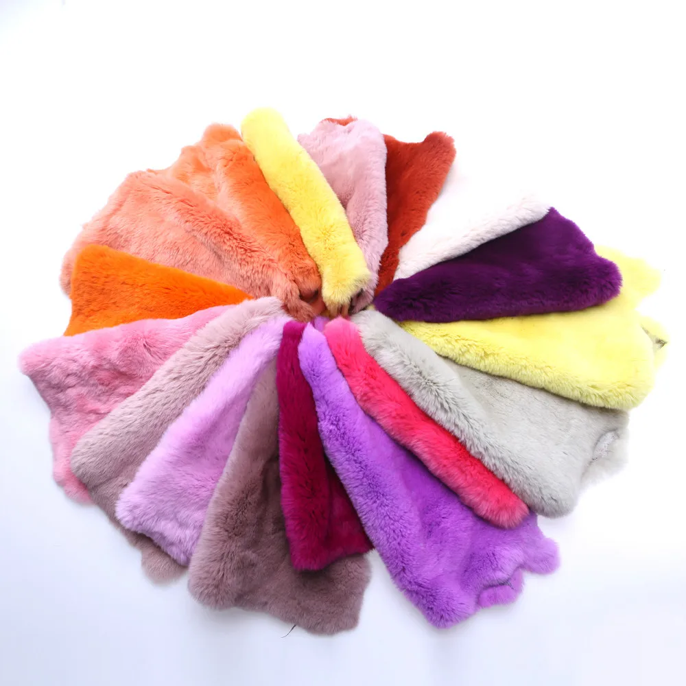 wholesale rabbit fur fabric materialin Fur from Home & Garden on