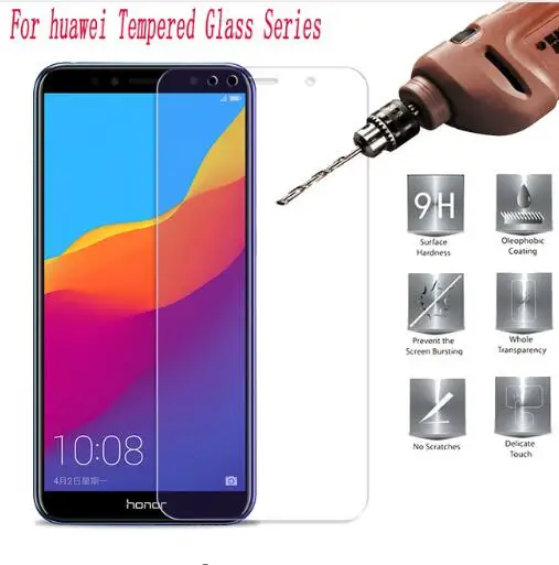 2 шт. Защитная пленка для экрана Huawei Honor 10 Play P20 lite Y3 Y5 Y6 Y7 Prime 2018 | Мобильные телефоны