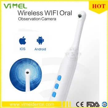 

FSVIMEL Wireless WiFi HD USB Intra Oral Dental Camera Connect With Phone Dentist Device LED Light Real-time Video Inspection Te