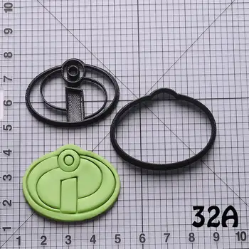 

The Incredible Shape Cookie Cutter Set Custom Made 3D Printed Biscuit Cutter Fondant Cutter Cookie Molds Kitchen Accessories