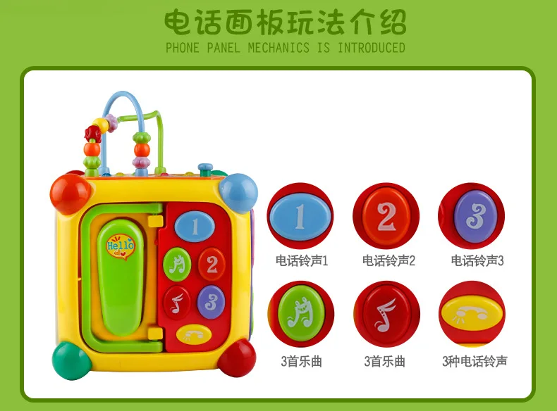 Обучающая машина Обучающие и обучающие игрушки и хобби электрическая музыка детская игрушка Монтессори игрушки Дошкольные Детские игрушки нано-блок Горячая