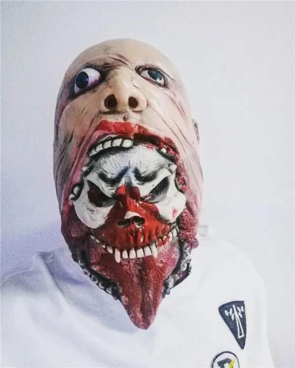 Zombie Mask Soft Rubber Evil Ghost Rot Scary Halloween Party Costume Dress up Gifts - Buyer's Show