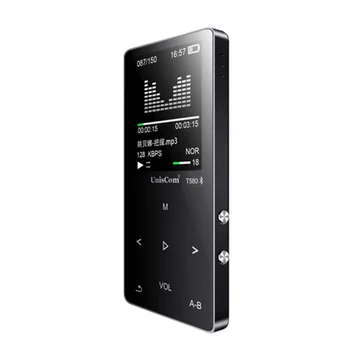 

1.8" HIFI Bluetooth MP3 MP4 Player Touch Screen FM Radio 8G Touch Button Lossless Recording Pen with Mic Support TF Card