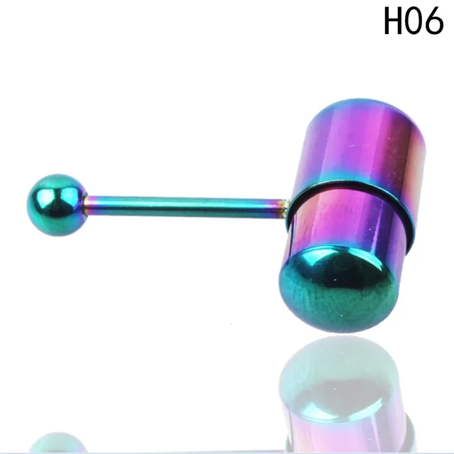 Buy Stainless Steel Vibrating Tongue Ring Piercing