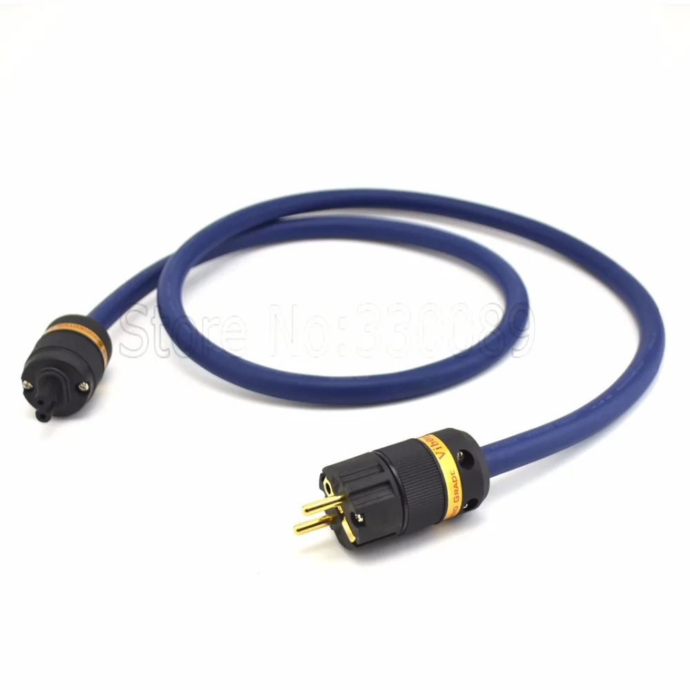 

Free shipping Moonsaudio MP200 Red copper power cable with Viborg pure copper EU verion +figure 8 connector