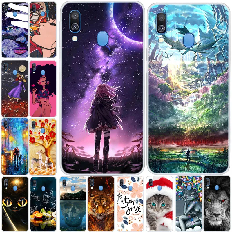 

For Samsung Galaxy A40 Case 2019 Cover TPU Soft Silicone Back Cover Case Bumper On For Samsung Galaxy A40 A 40 A405 A405F Coque