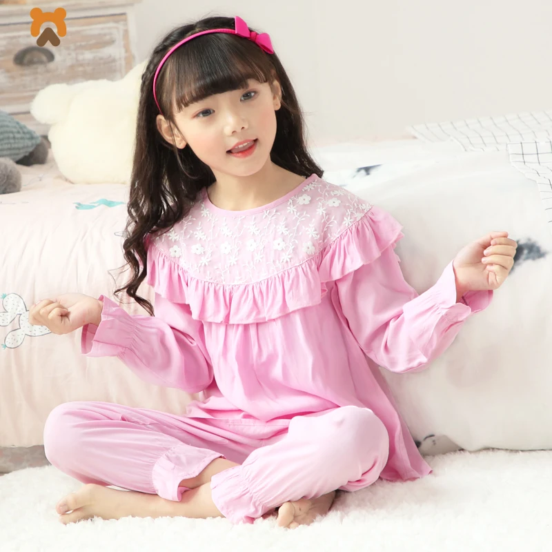 

Summer Girls Pajamas Clothing Sets Cartoon Character Baby Girl Pajamas Tops Pants Nightwear Sleepwear For Girls Kids Children