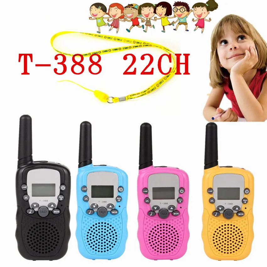 

2pcs Walkie Talkie Kids Retevis RT388 UHF Transceiver 0.5W Portable Radio Comunicador Christmas Gift