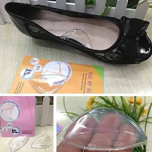 

Silicone Gel Pain Relief Arch Support Shoe Inserts Foot Insole Wedge Cushion Pads High Heel Comfort Pads Feet Care Accessories