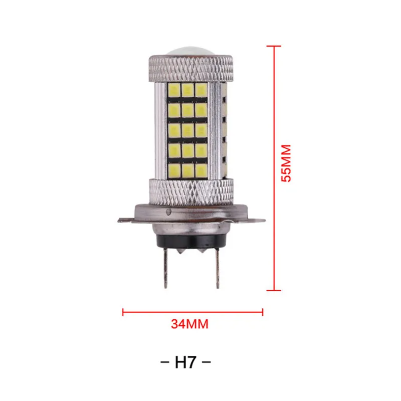 Автомобильный свет H4/H7/H11/9005/9006 6000 K 1 шт. DC 12 V 63 светодиодный прочный длительный срок службы с высокой яркий полезные Автомобильная противотуманная фара автомобильная лампа#290518