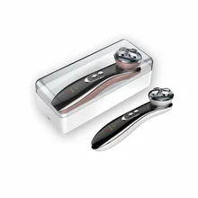 Горячая Распродажа EMS для лица массажер для лица радиочастотный светодиодный фотон подтягивание лица подтягивание морщин Удаление звуковая вибрация