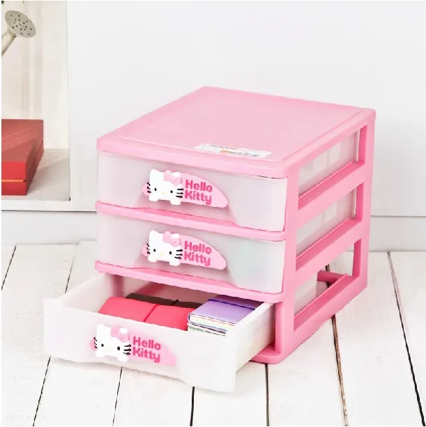 Genuine Hello Kitty Small Objects Storage Drawer Desktop