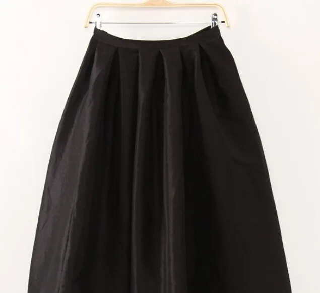 Maxi Long Skirt Floor Length Ladies High Waisted Skirts (Us 4-20W)