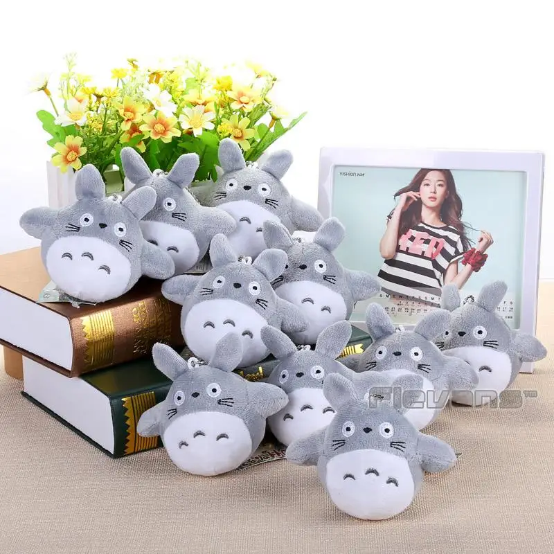 

My Neighbor Totoro Cat Buss Mini Plush Toys Soft Stuffed Dolls 4" 10cm ANPT387