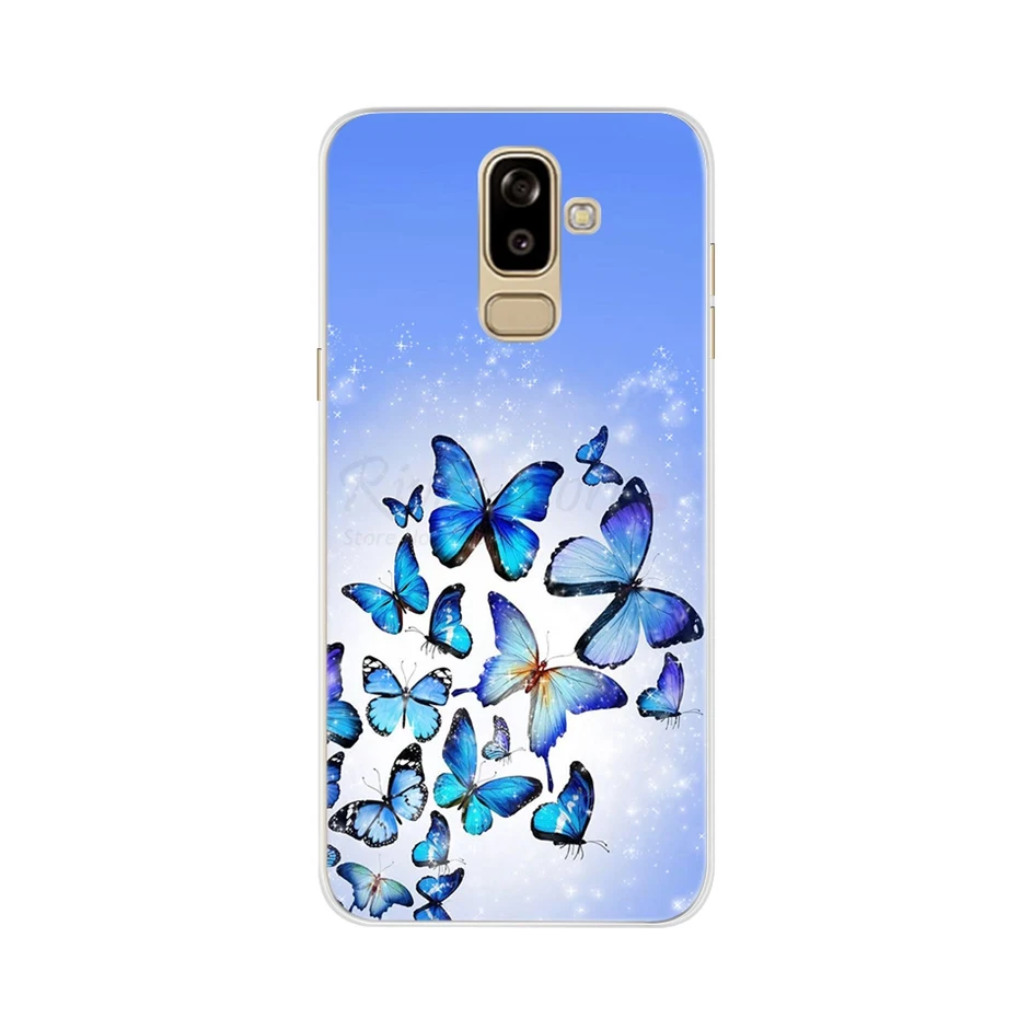 Чехол для Samsung Galaxy J8 2018 чехол j810 j810f sm 3D силиконовая задняя крышка из тпу чехлы