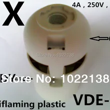 5 шт. E27 светодиодные лампы гнездо edison Пластик винт держатель лампы-лампы socket База адаптер- с отслеживания нет