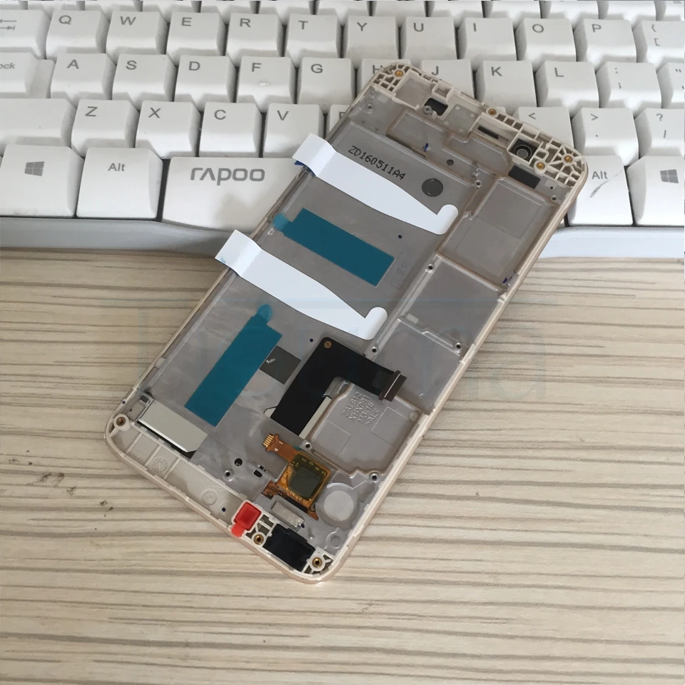 Huawei GR3  LCD Display With Frame gold (11)