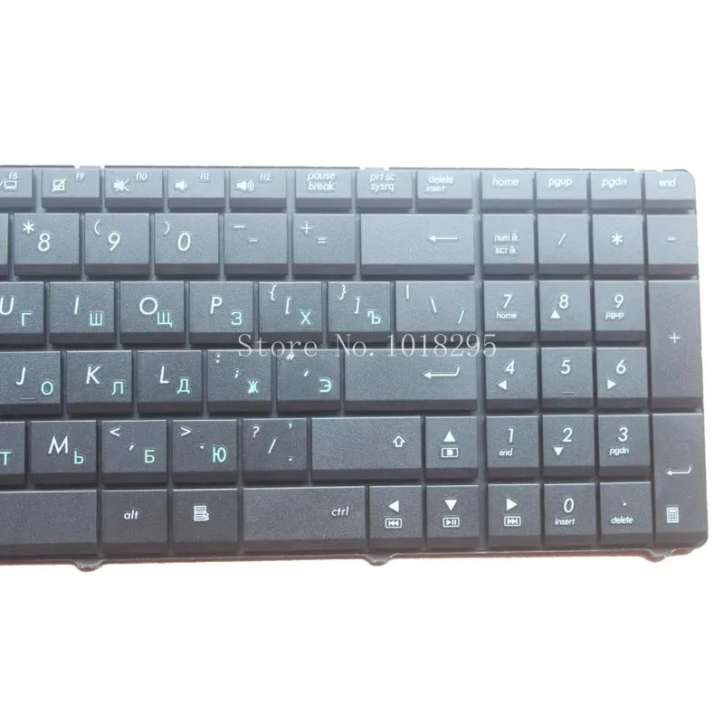 Новая русская клавиатура для ноутбука Asus K53 X55A X52F X52D X52DR X52DY X52J X52JB X52JR X55 X55C X55U K73B NJ2 RU черная клавиатура для ноутбука