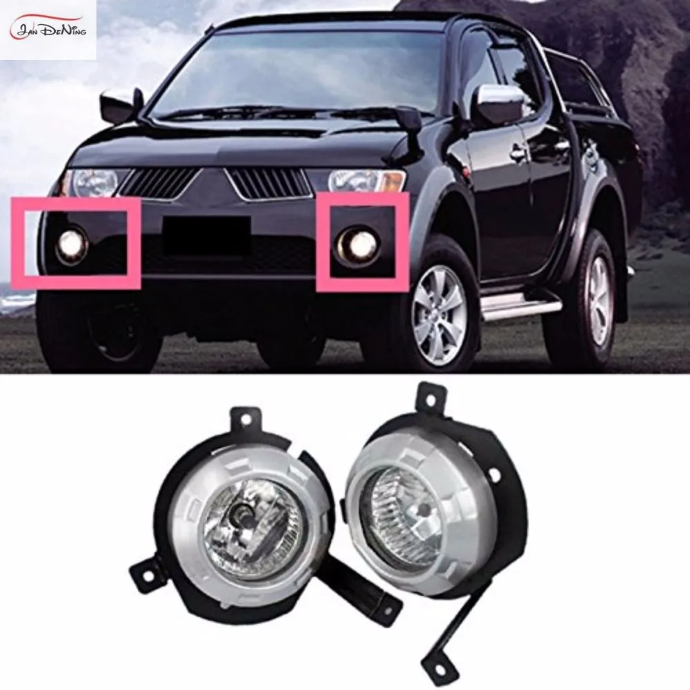 JanDeNing Car Fog Lights for MITSUBISHI TRITON/L200 2008 Clear Halogen