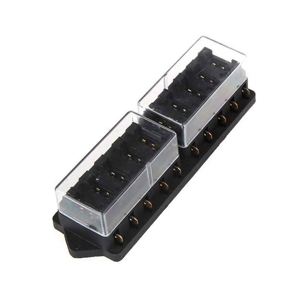 Suporte do Carro Padrão da Lâmina do Ato Caixa de Fusível Auto Circuito Titular 12v ee 10 Way 7 High Quality Automóveis e motos