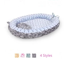 52*68 cmскладная детская кровать-гнездо портативная съемная и моющаяся кроватка детская спальная Подушка домашняя кровать детская люлька-качалка для новорожденных