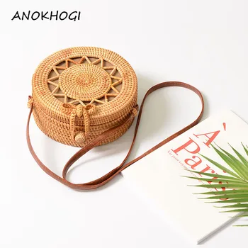 

Flowers Hollow Out Women Rattan Handmade Bags Totems Stars Bow Hasp Straw Woven Shoulder Bag New Crossbody Bags Messenger B141