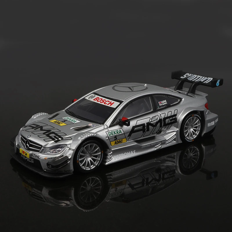 BBURAGO 1:32 литая под давлением модель автомобиля DTM AMG c-класс 1:32 металлический гоночный автомобиль играть коллекционные модели спортивных автомобилей игрушки для подарка