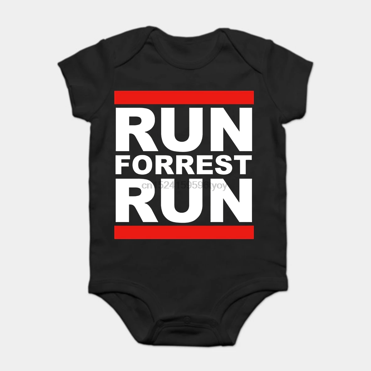 

Baby Onesie Baby Bodysuits kid t shirt Run Forrest Run Bubba Gump Shrimp Tom Hanks Movie