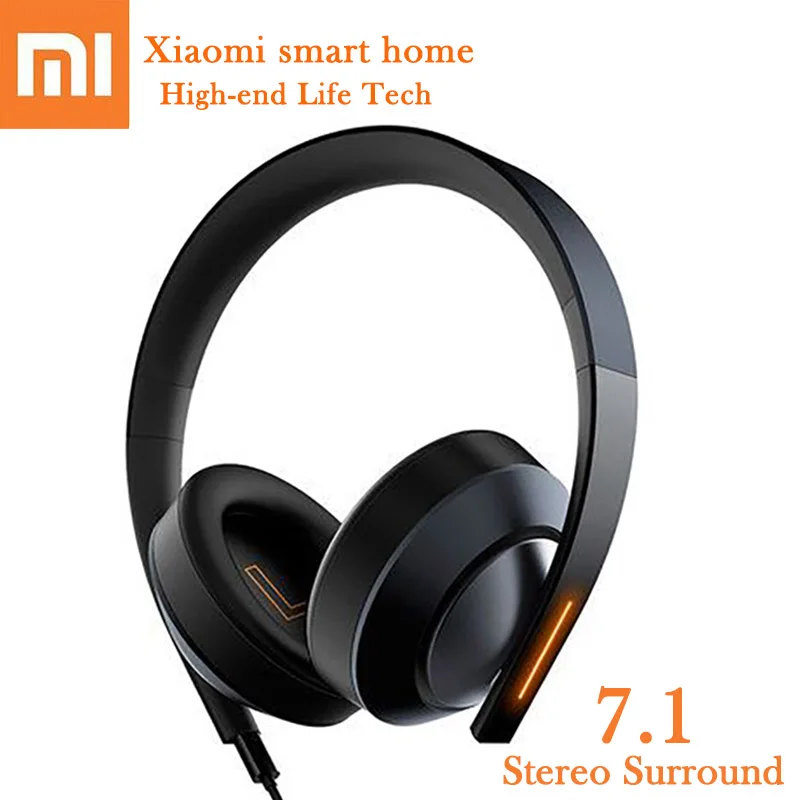 

Original Xiaomi Gaming Headphone 7.1 Virtual Surround Stereo Anti-noise Headset Dual microphone Profession Earphone for Android