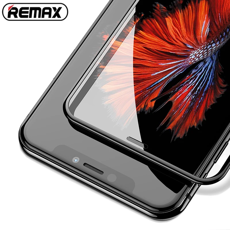 

REMAX 0.3mm Ultra-thin High Definition Tempered Glass Screen Protector 9H Film for IPhone X XS Max XR 2.5D Arc Curved Protective