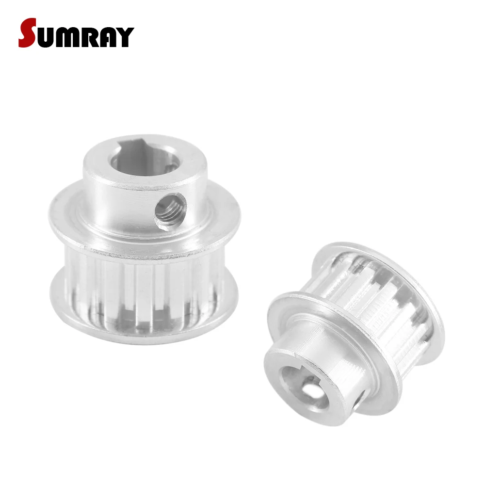 SUMRAY XL 15T Keyway Timing Pulley 8/10mm bore keyway diameter 3/4mm
