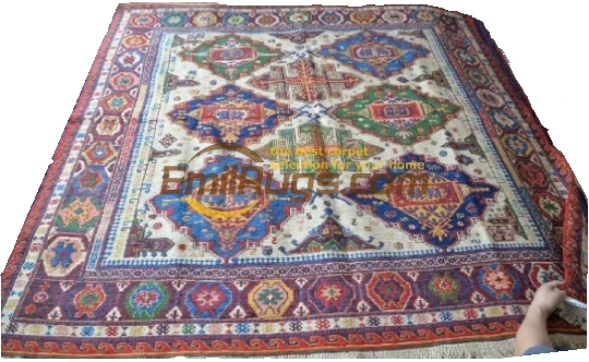 

Antique Chinese Hand-made Wool Upholstery Fabric Home Decoration Museum Wool soumak Rug Carpet