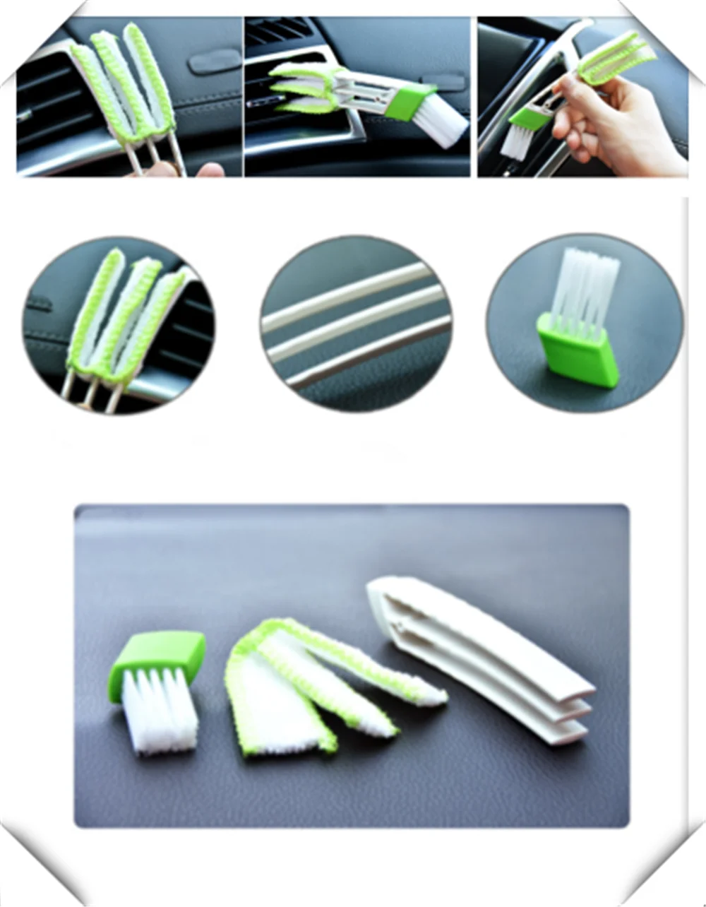Car cleaning brush air conditioner computer blinds care for Renault Alaskan Trezor Talisman Kwid Espace Kangoo | Автомобили и