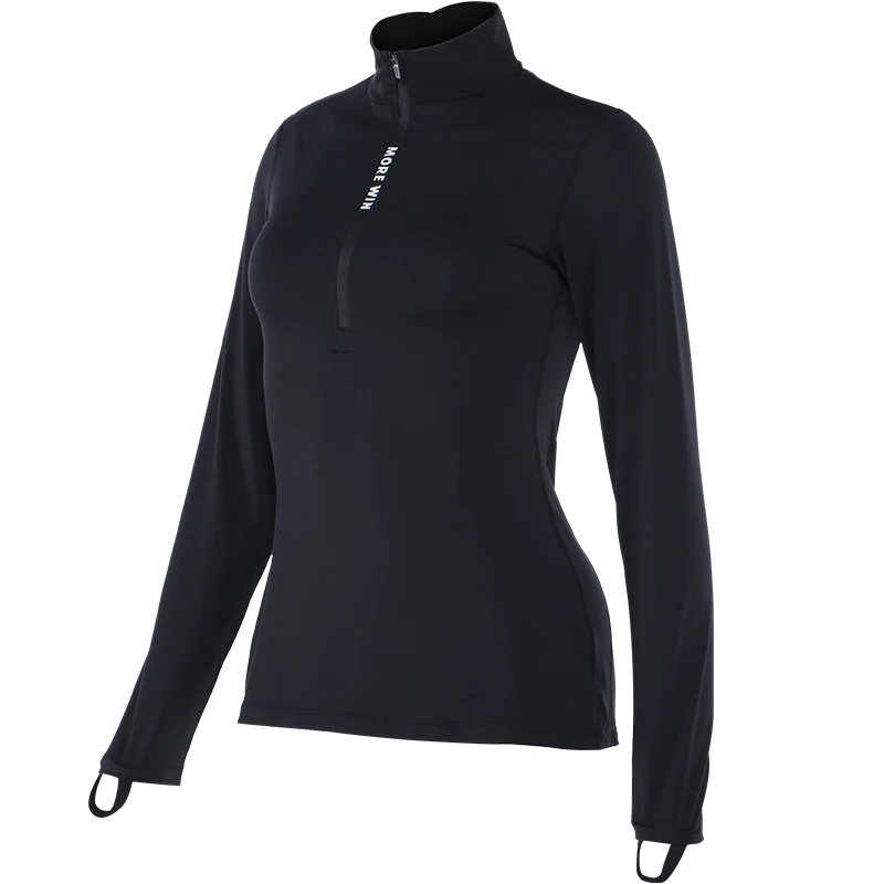 Vansydical, женские спортивные трико для спортзала, с рукавами, куртка для йоги, быстросохнущая одежда, осенняя и зимняя одежда для бега, фитнеса - Цвет: FBF719701