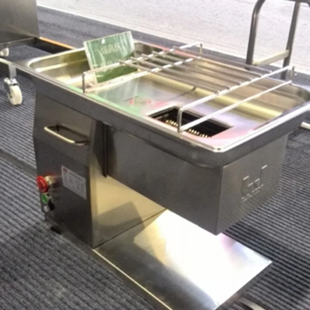 

2018 Full-Automatic Stainless Steel Electric Meat Mincer QX Home Electric Automatic Meat Grinder Funcatonal Vegetable Slicer