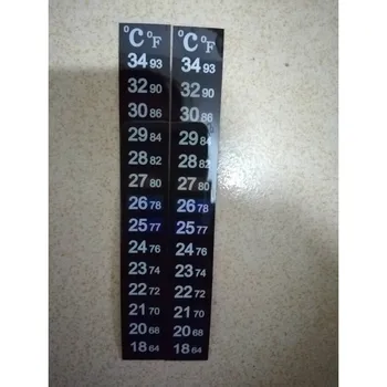 

Free Shipping, 100pcs/lot Liquid Crystal Aquarium Thermometer With Aquarium Thermometer Strip And Digital Aquarium Thermometer