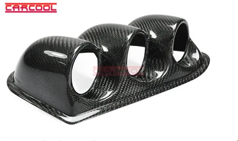 Car-styling-For-Mitsubishi-Evolution-EVO-7-8-9-Carbon-Fiber-Dash-Triple-Gauge-Pod-60mm (5)
