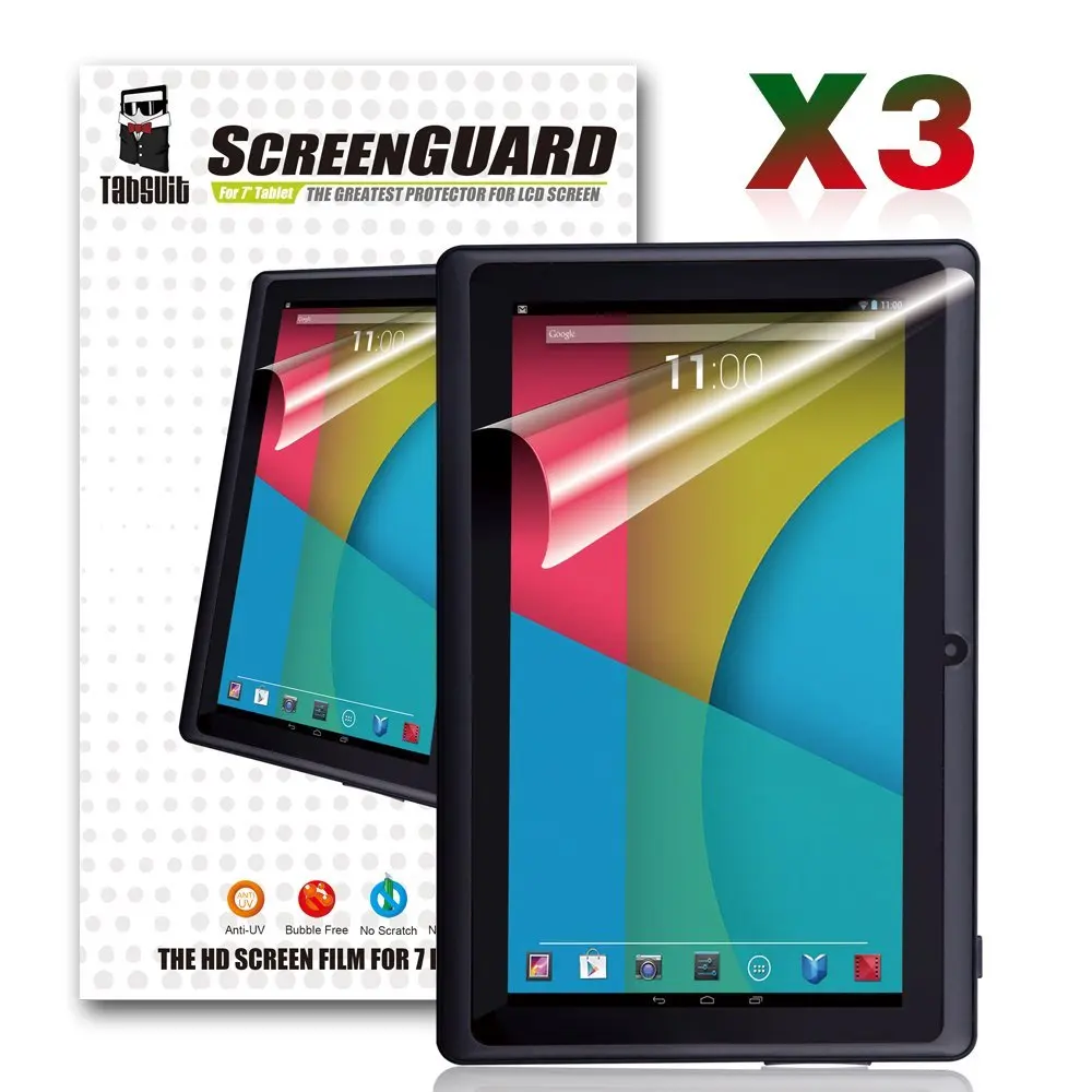 

Dragon Touch Y88X Plus Screen Protector Ultra-Clear of High Definition (HD)-3 Pack for Dragon Touch Y88X Plus