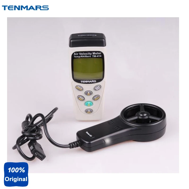 

TM-414 Digital Multifunction Anemometer Meter,Temperature Tester, Humidity Tester,Absolute Pressure Tester Datalogger